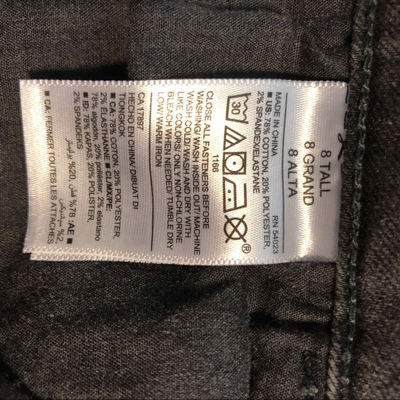 Old Navy Super Skinny Stone Lake Jeans Size 8Tall - Picture 6 of 6